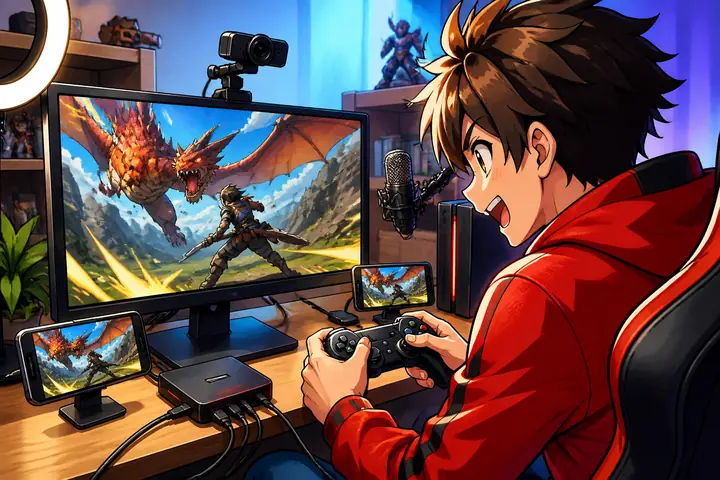 ゲーム配信アプリ おすすめ｜スマホ・PCで始める